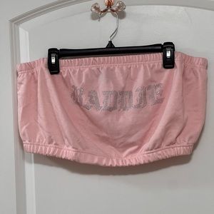 Rhinestone “Baddie” bandeau top